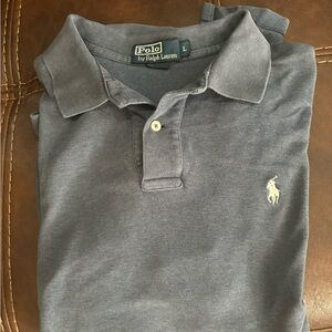 Polo by Ralph Lauren Men's Charcoal Polo Shirt
